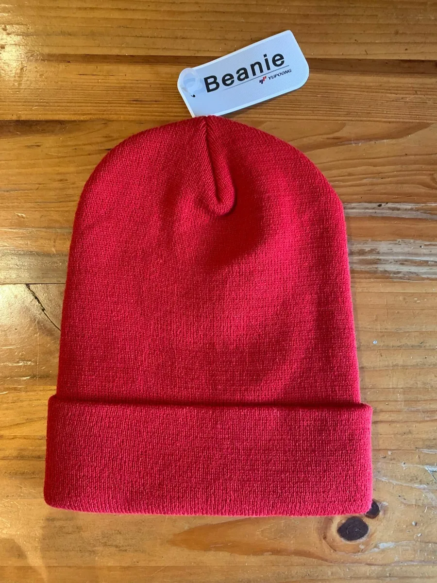 Cristiano Ronaldo MUFC Red Beanie Hat - Image 3