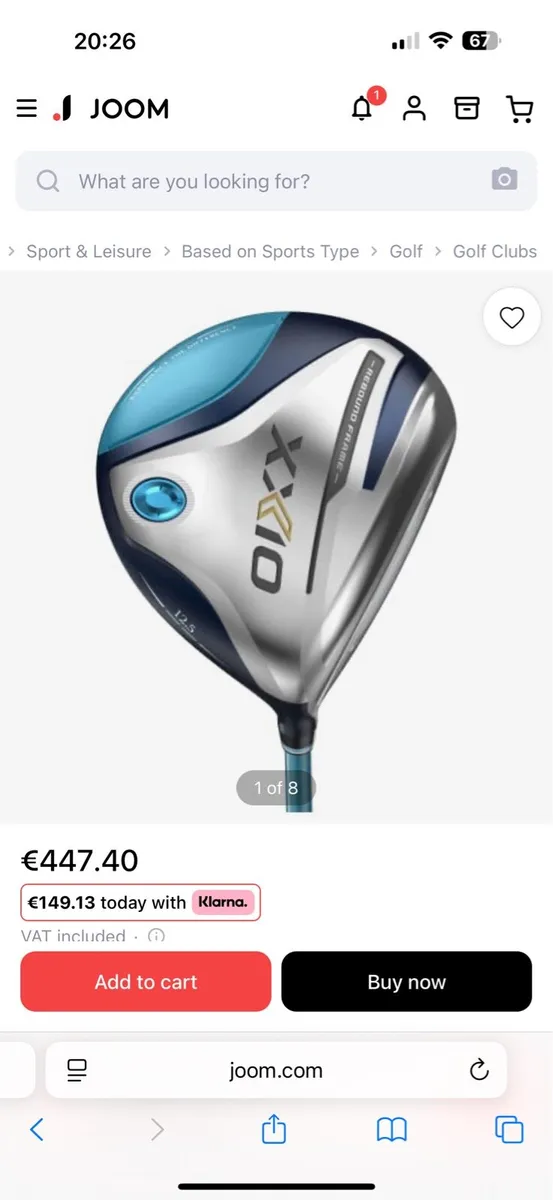 MP1200 XXIO Ladies Driver - Image 1