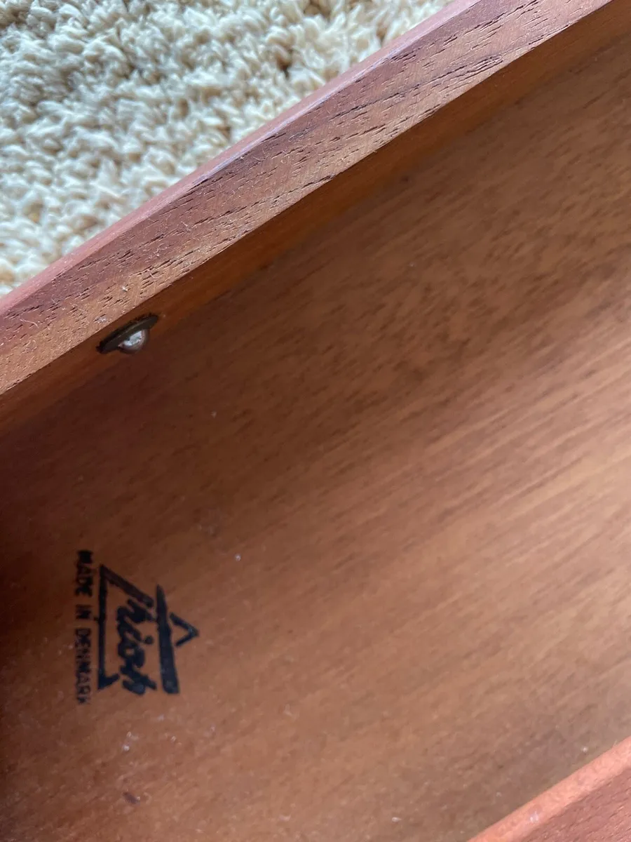 Trioh Danish small folding coffee table. - Image 1