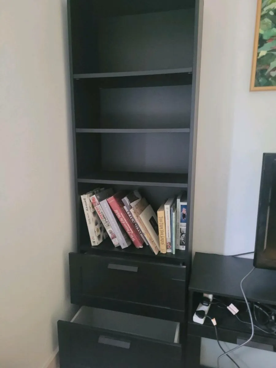 TV Stand and Bookcase - Image 3