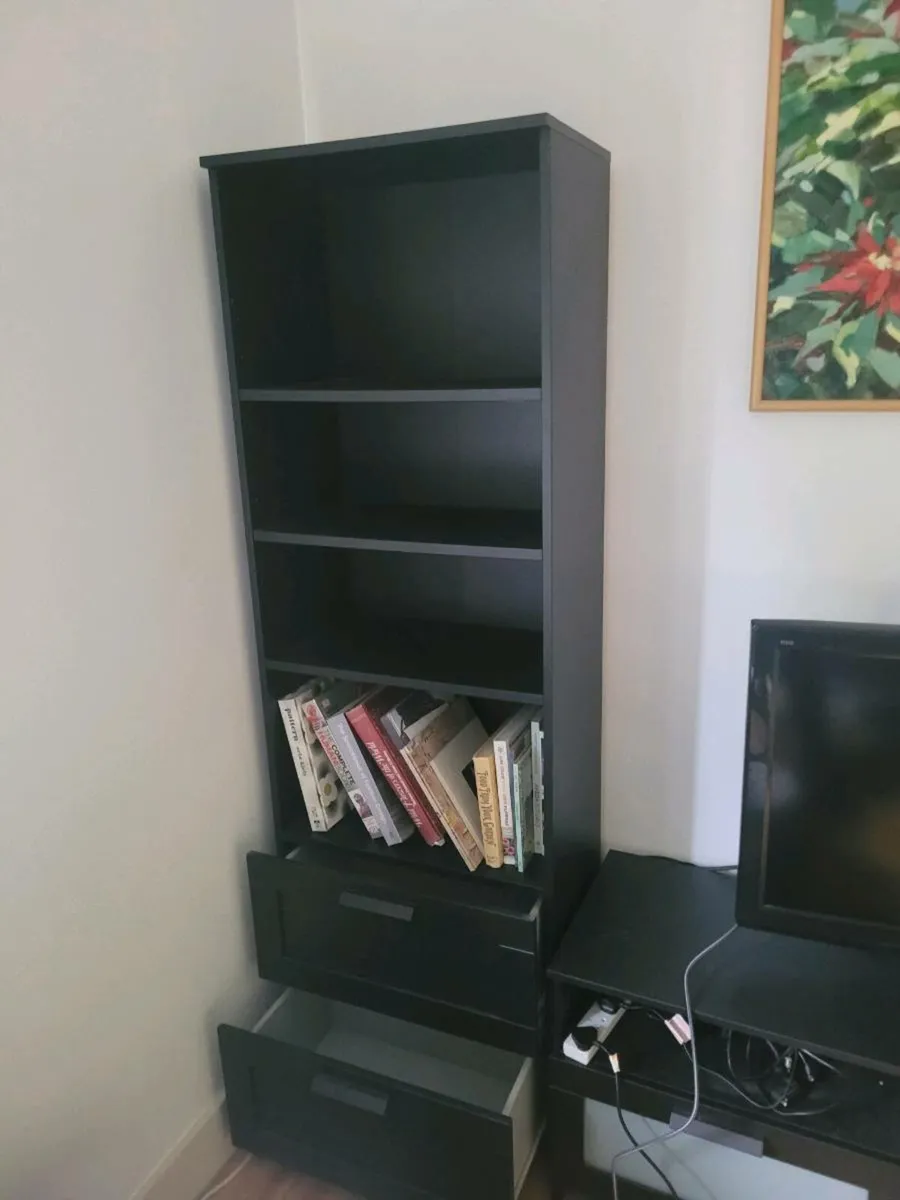 TV Stand and Bookcase - Image 4