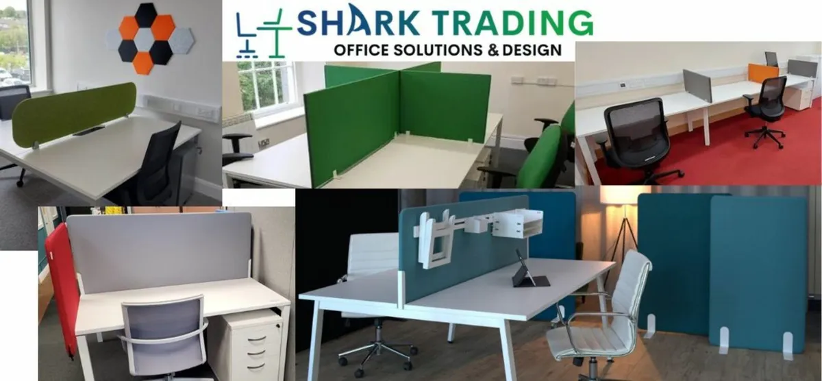Desk Partitions & Acoustic Screens – Custom Sizes - Image 1