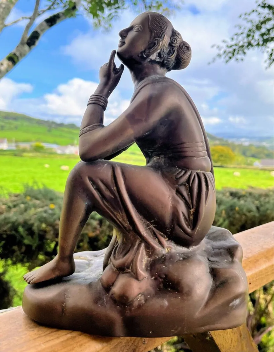 Vintage brass sculpture - Image 4