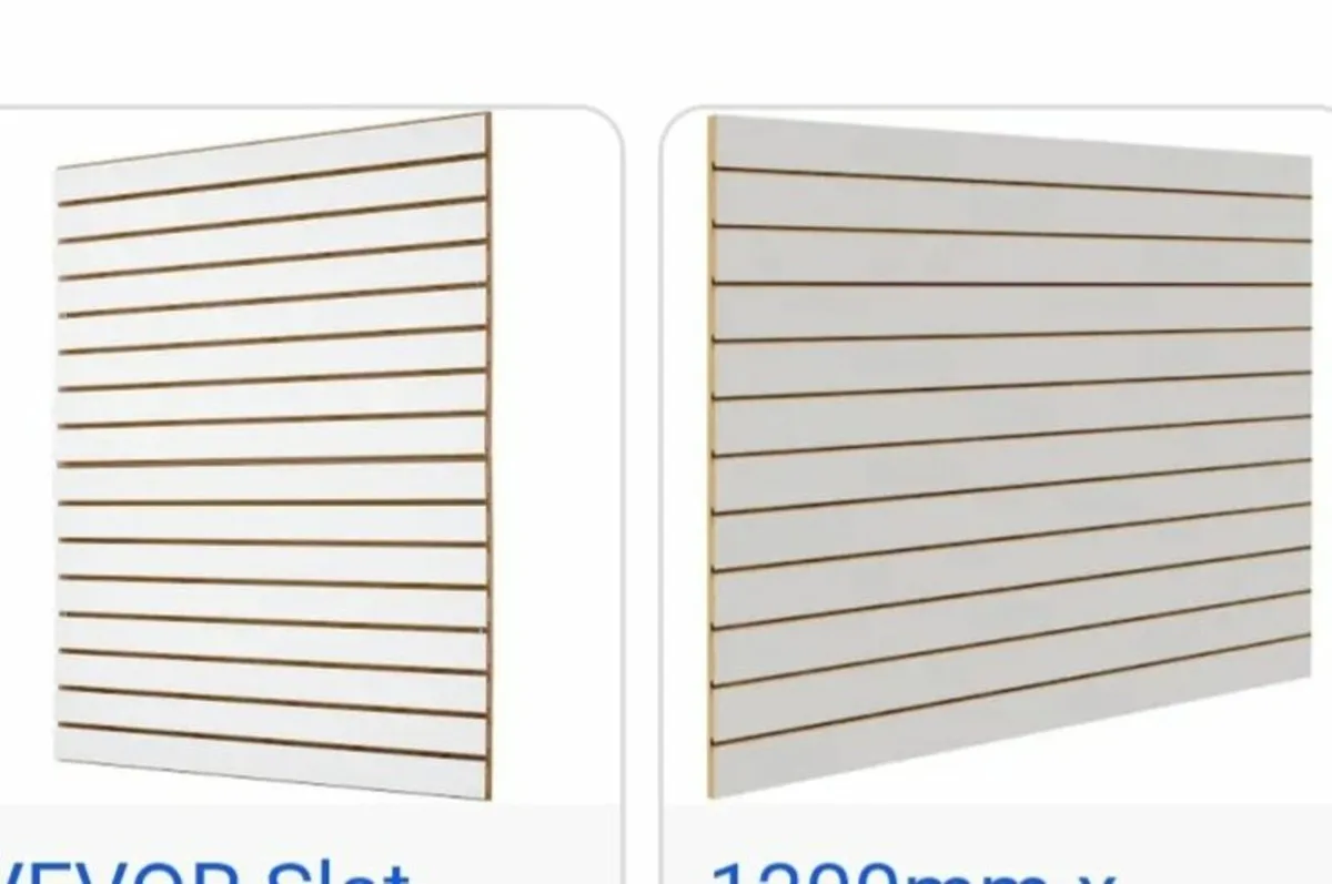 White slatboard - Image 2