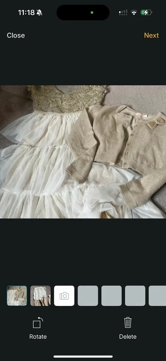 Children’s dress and cardigan - Image 2
