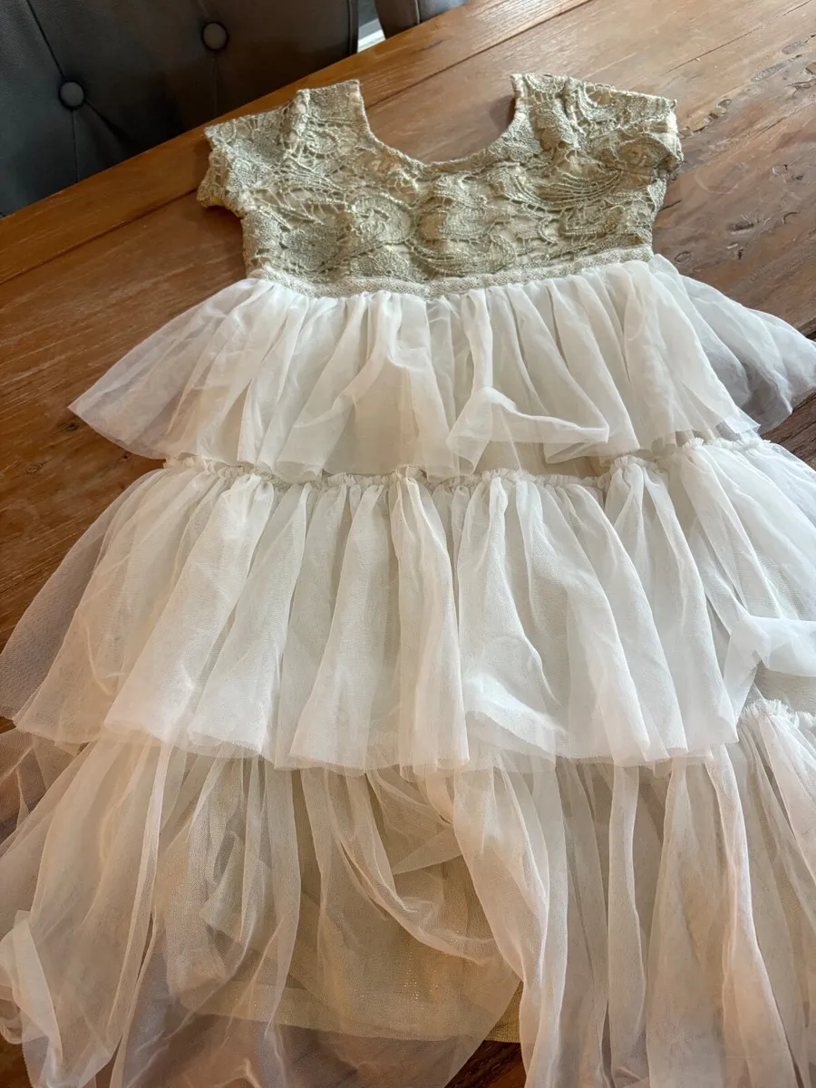 Children’s dress and cardigan - Image 1