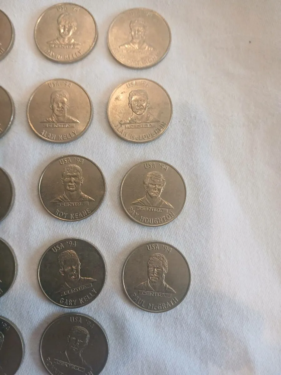 Irish International 'USA world cup 94 coins - Image 2