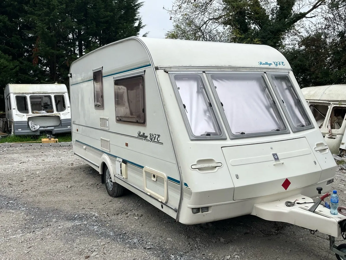 Rallye compass 2 berth caravan & awning - Image 1