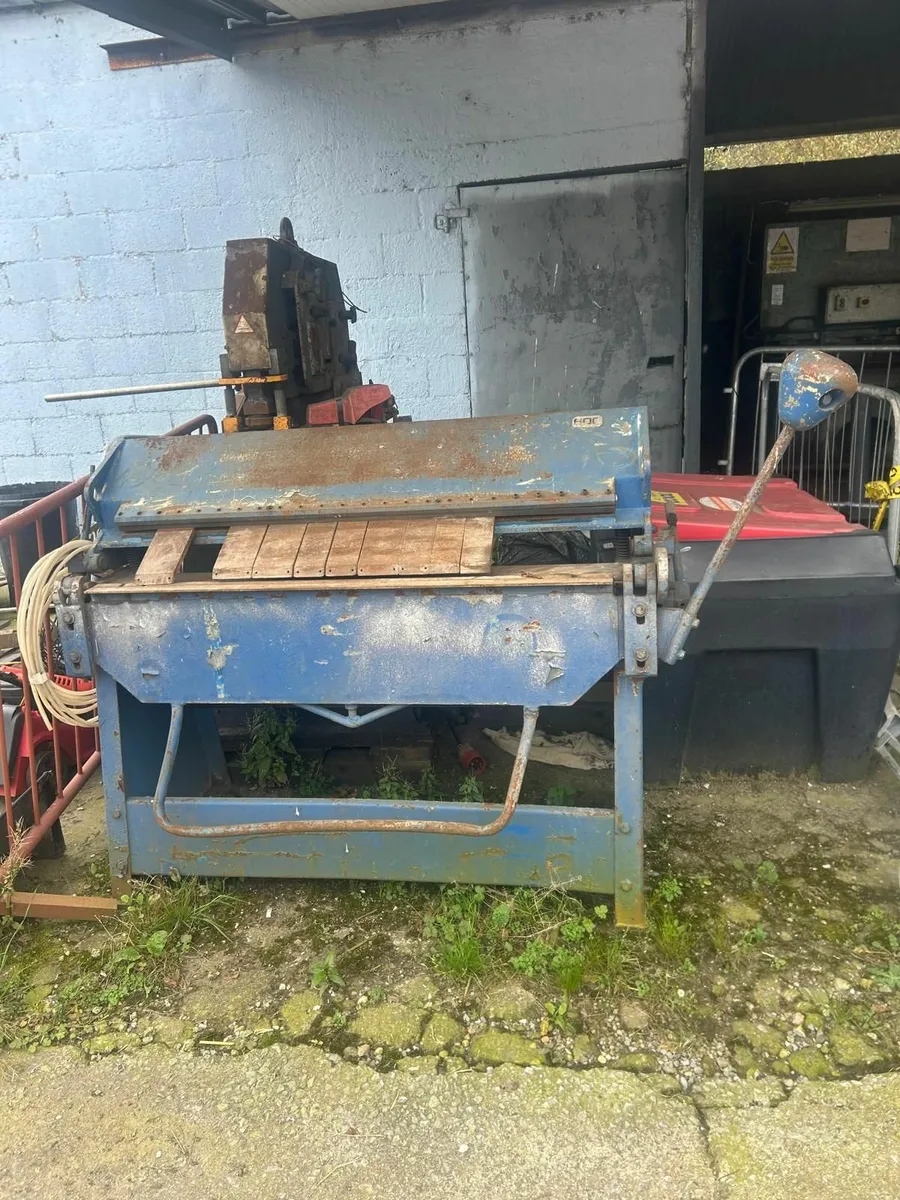 Sheet steel bender - Image 3