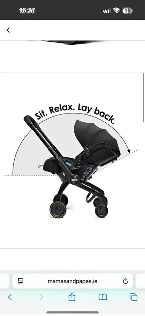 Doona X Car seat to stroller - Image 1
