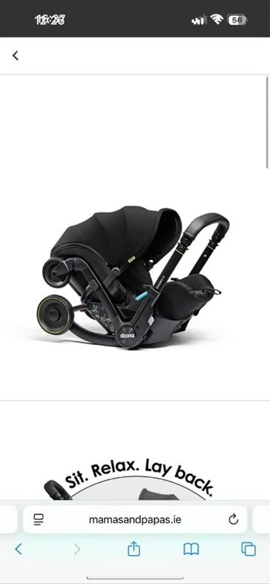 Doona X Car seat to stroller - Image 2