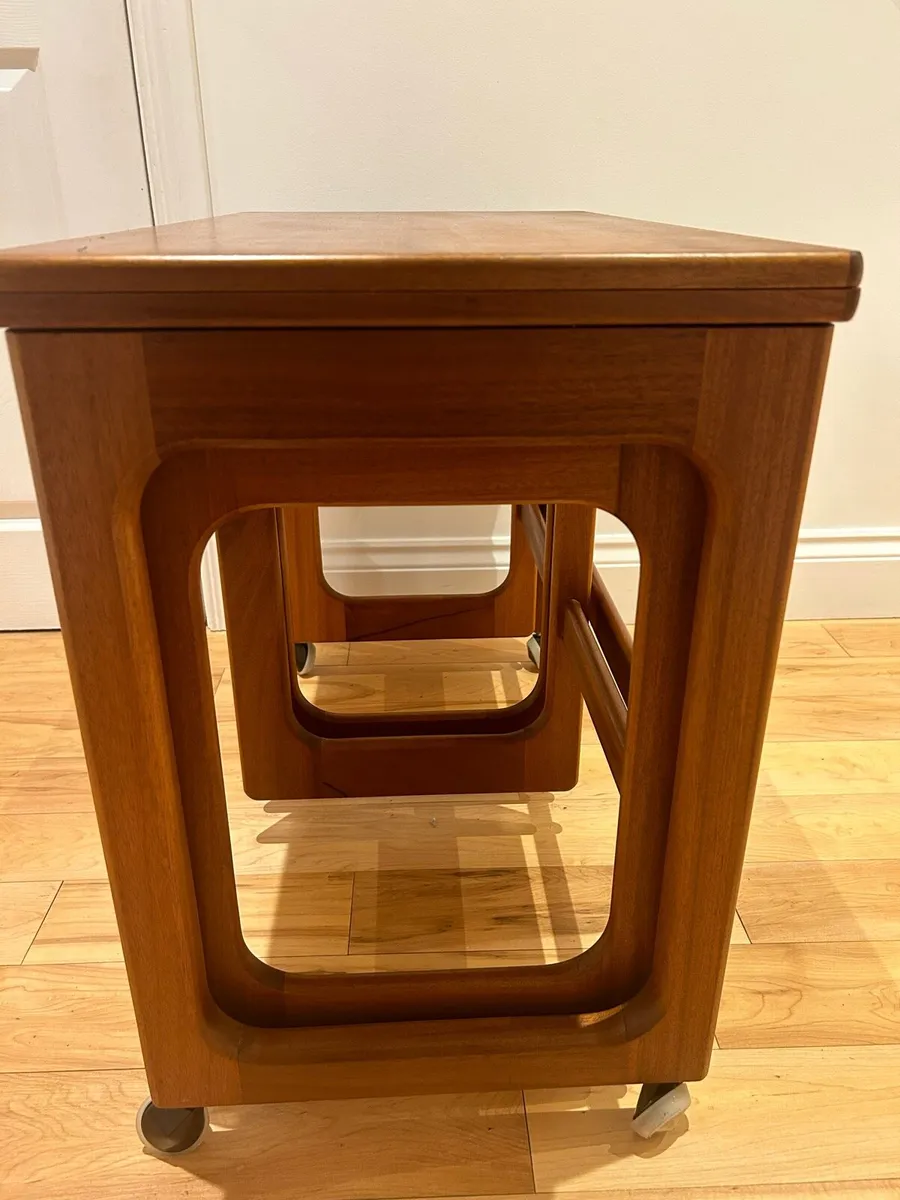 McIntosh mid century teak trio of tables - Image 2