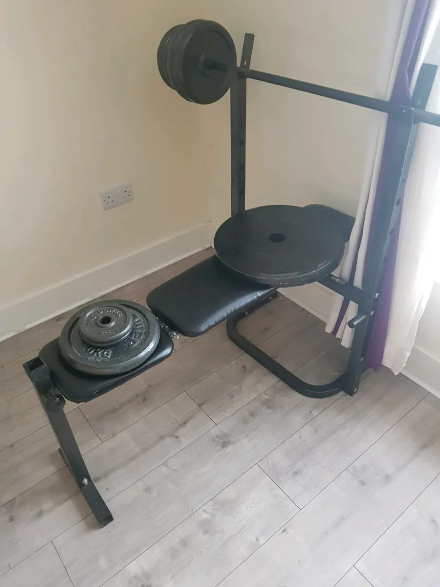 Weights and bench - Image 1