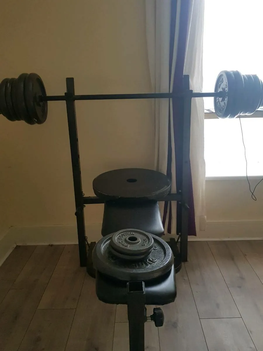 Weights and bench - Image 2
