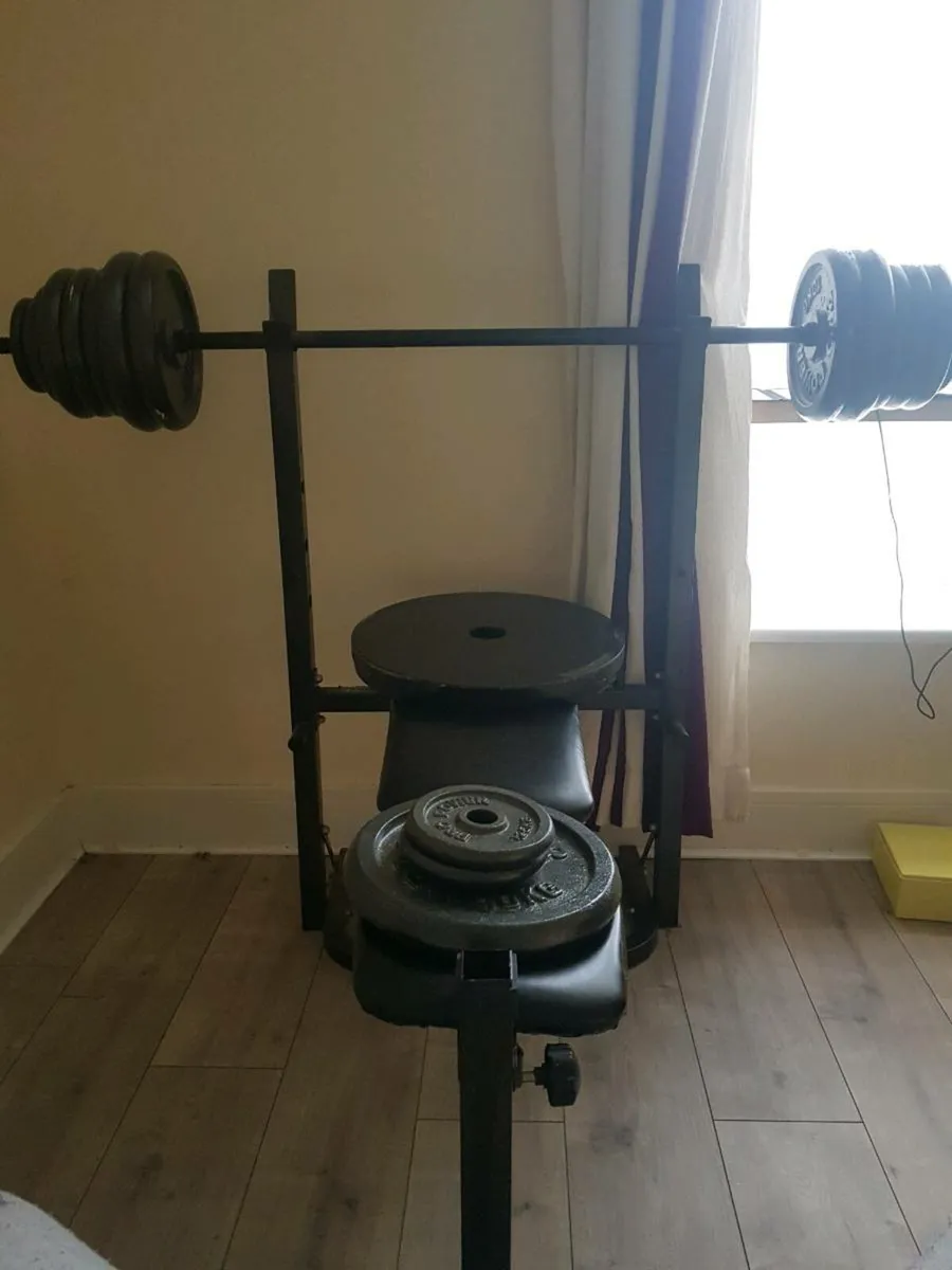 Weights and bench - Image 4