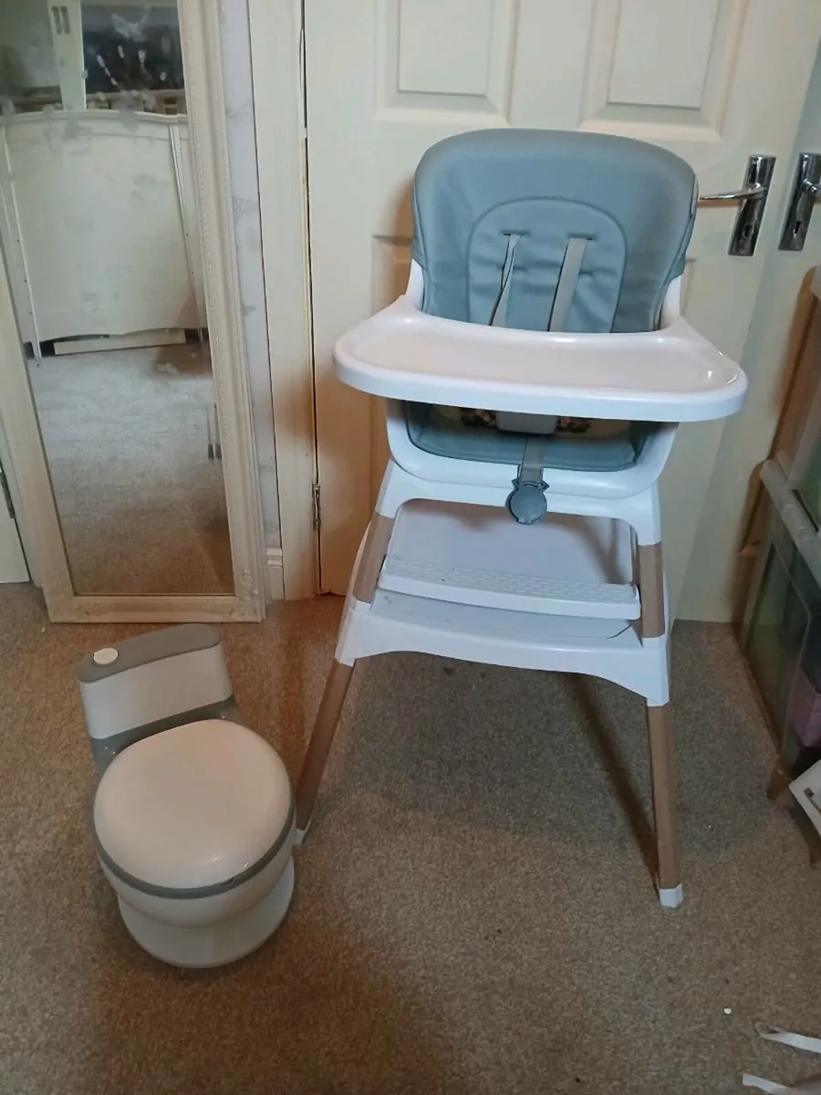 Highchair and potty - Image 1