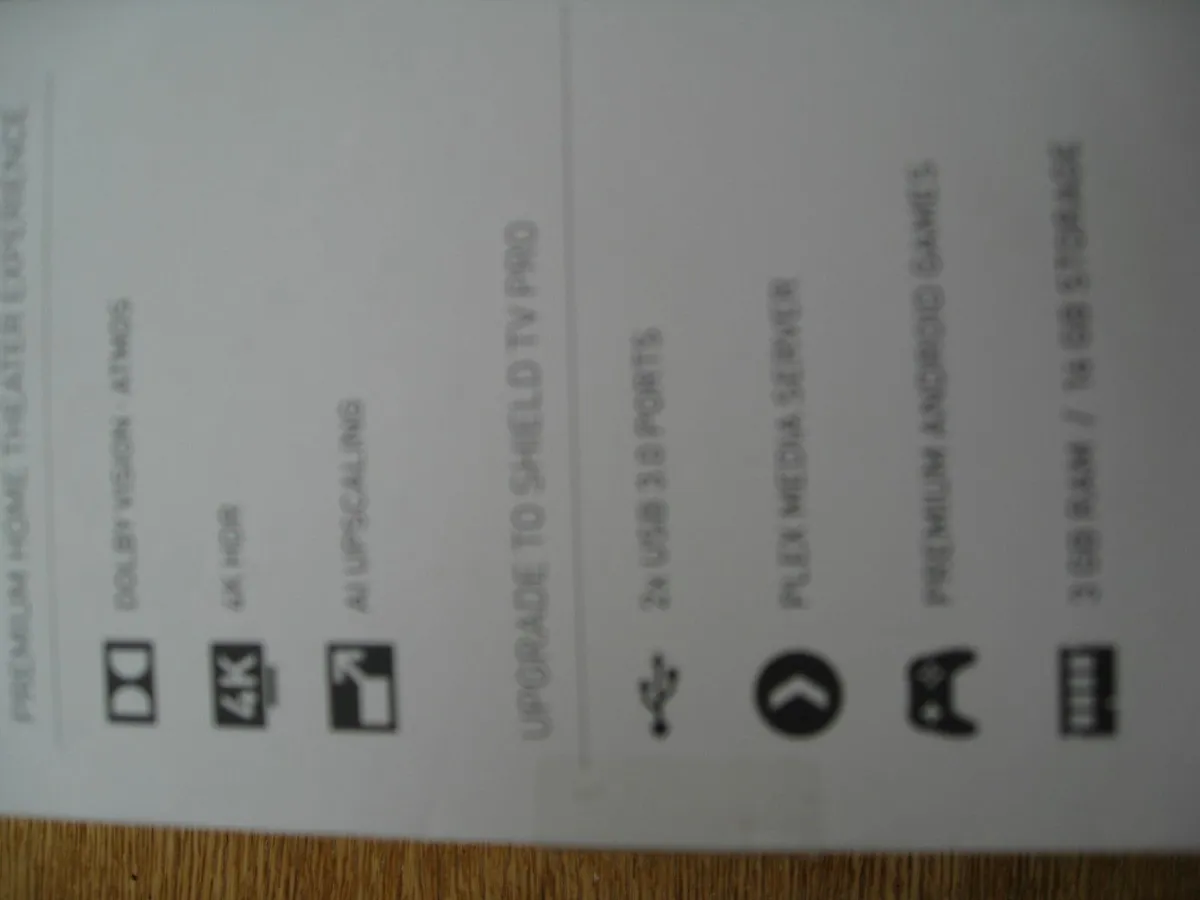 Nvidia Shield Pro TV Box (Used) - Image 2