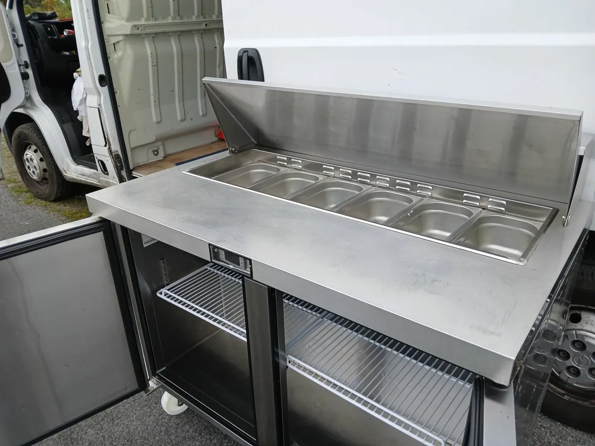 Commercial prep fridge .x show room ...del - Image 4