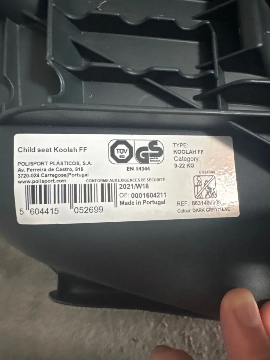Child bike seat - Image 2