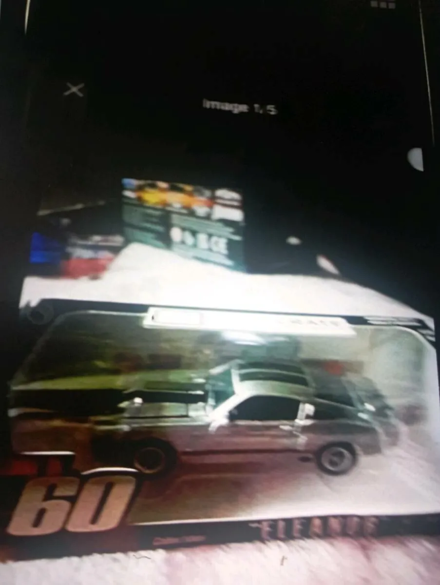 GONE IN  60 SECONDS ELEANOR DIE- CAST MODLE' CAR - Image 2