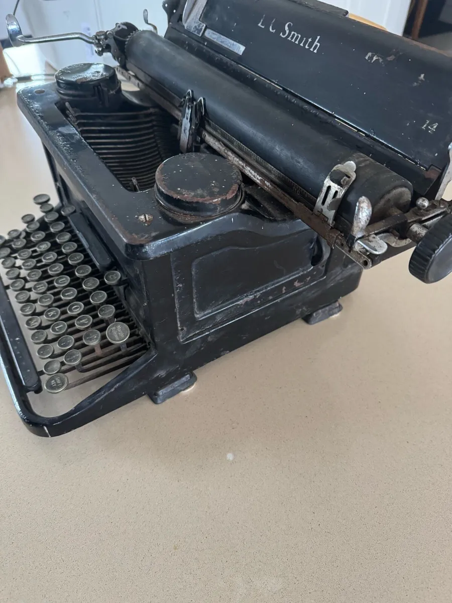 LC smith typewriter. - Image 4