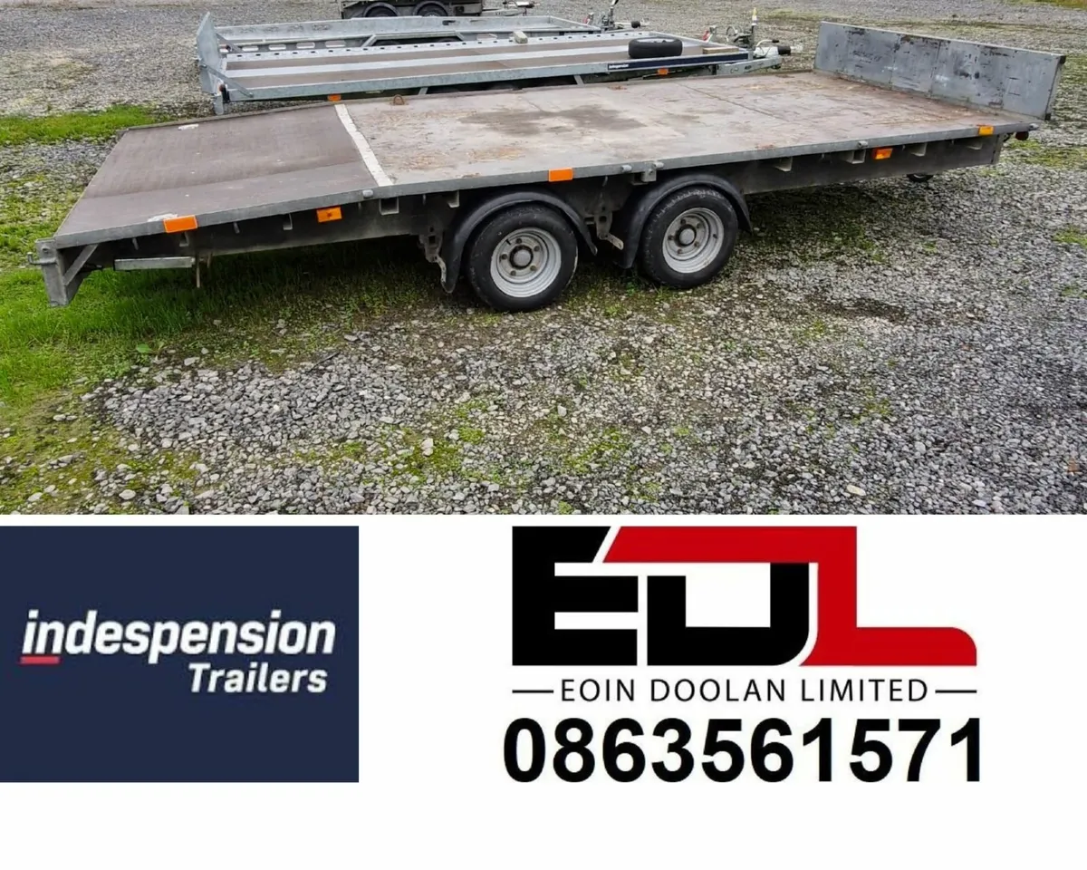Ifor Williams 16 Ft Beavertail Trailer - Image 1