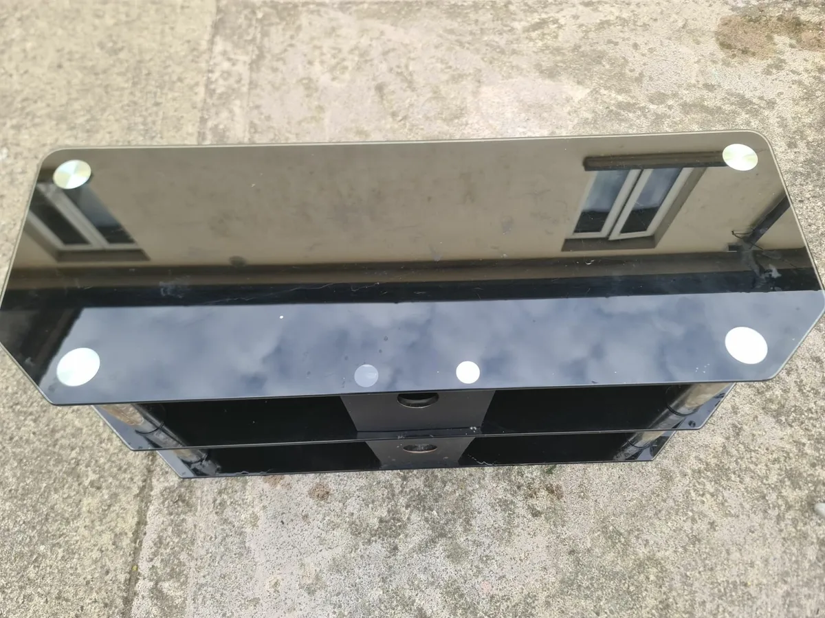 Glass TV Stand - Image 1