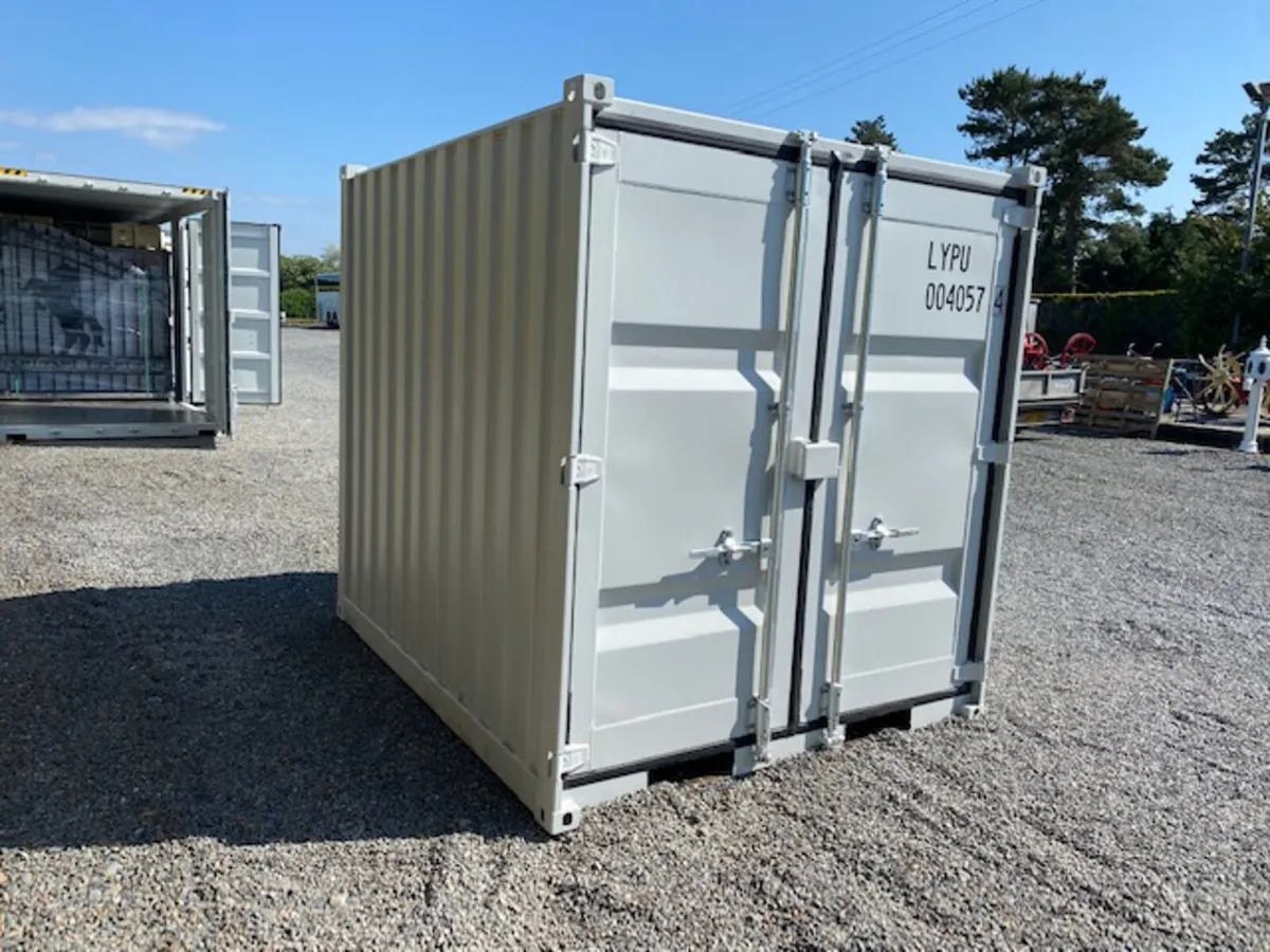 New 8ft Storage Container **Online Auction** - Image 1