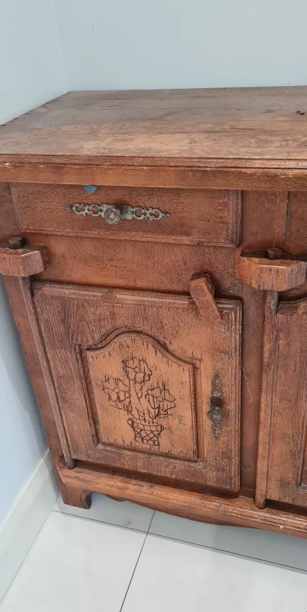 Large Solid wooden Sideboard - Image 4