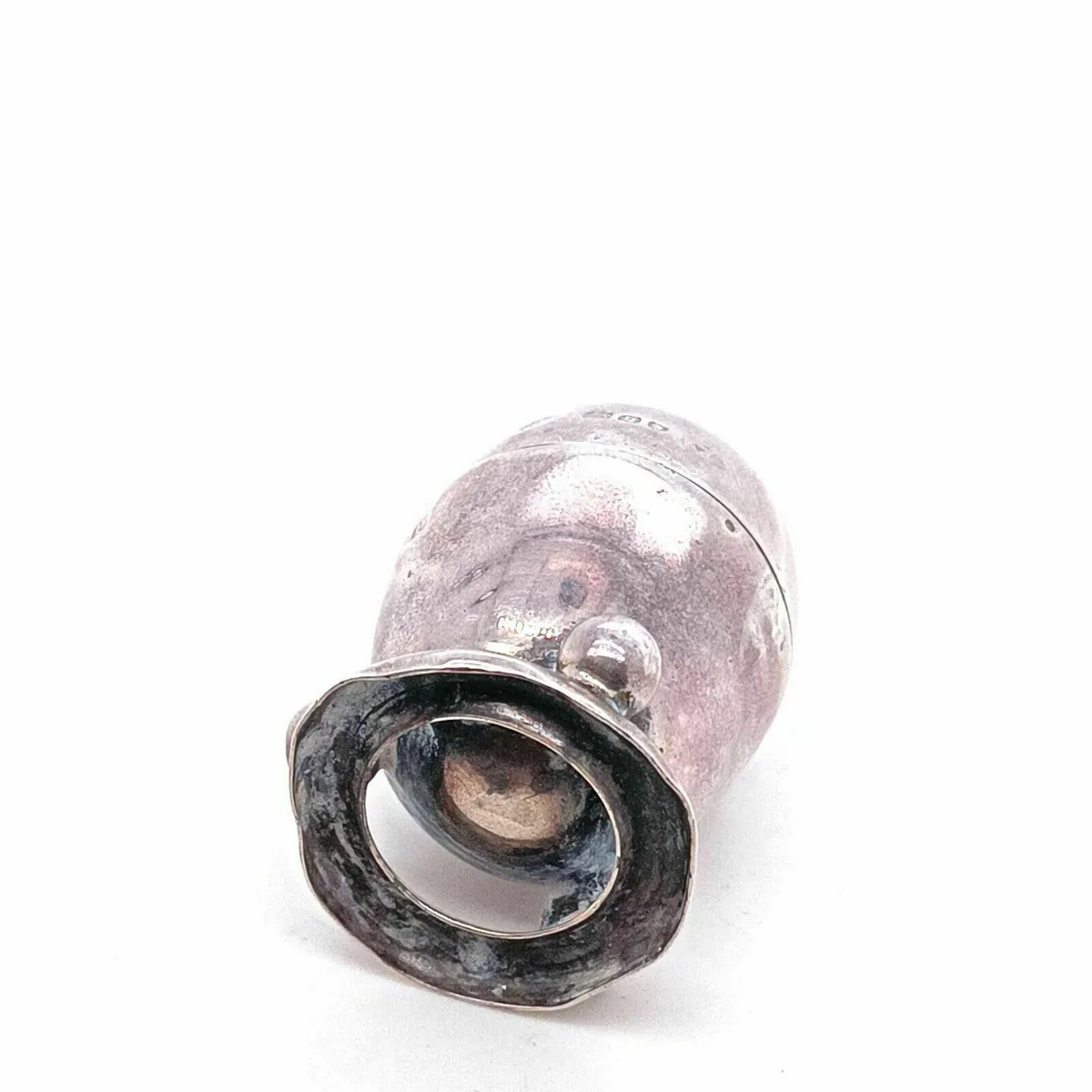 Antique Silver Salt / Pepper Shaker - Image 2