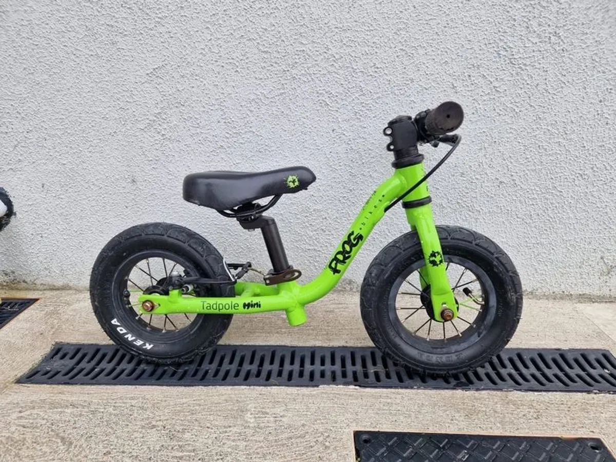 Frog Tadpole Mini Balance Bike Ages 1-2 - Image 1