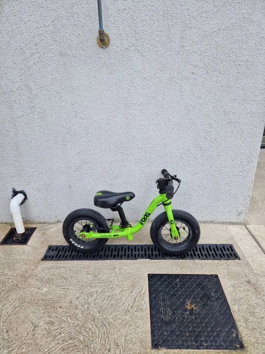 Frog Tadpole Mini Balance Bike Ages 1-2 - Image 2