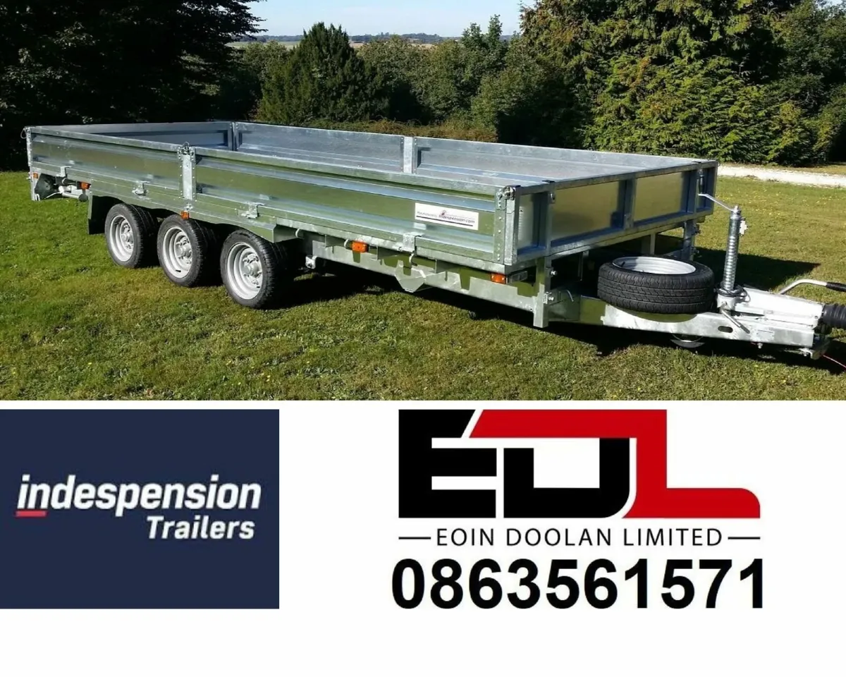 New Indespension flatbed trailers - Image 1