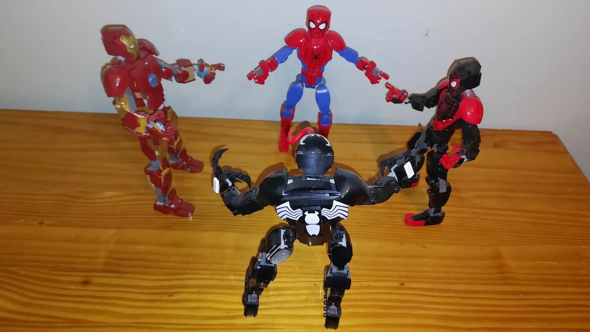 LEGO Marvel Figures, Iron-Man, Spider-Man, Miles M - Image 2