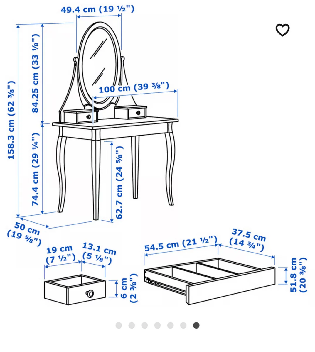 Dressing Table & Bedside Lockers - Image 4