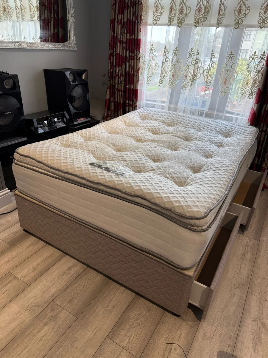 Double Bed and Mattress - Image 2
