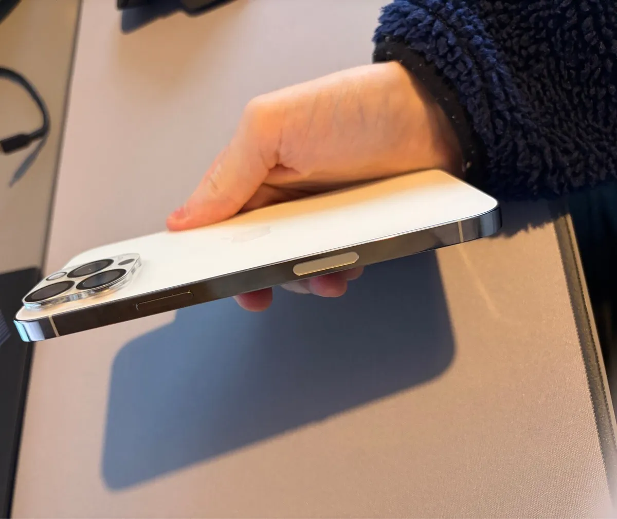 iPhone 13 Pro Max silver 128GB - Image 2