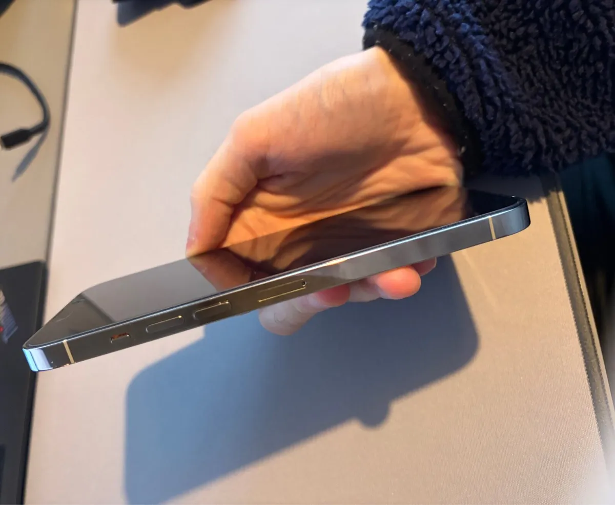 iPhone 13 Pro Max silver 128GB - Image 4