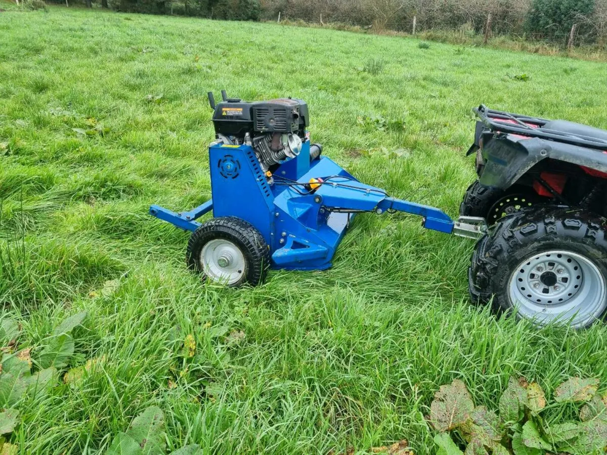 Honda TRX 500 & Loncin petrol flail mower & spray - Image 3