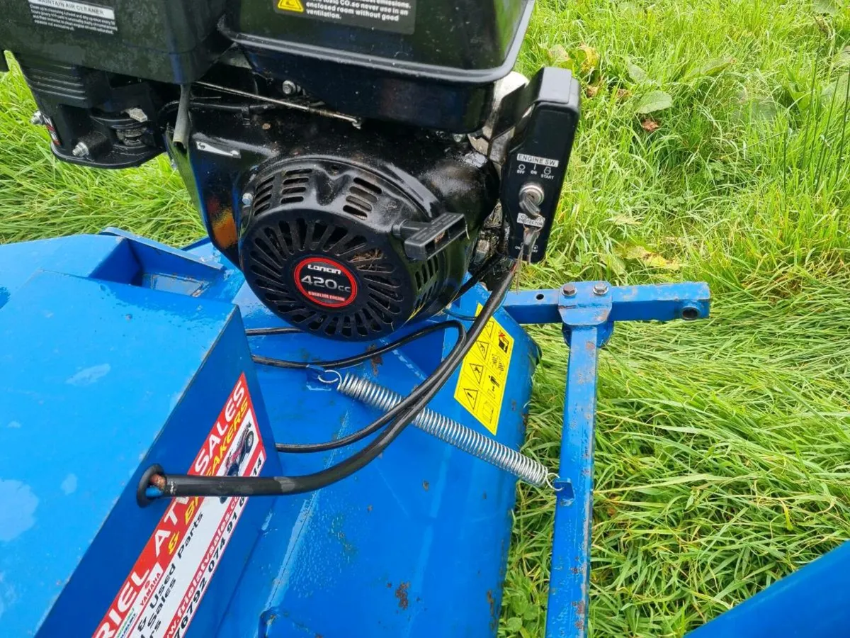 Honda TRX 500 & Loncin petrol flail mower & spray - Image 4