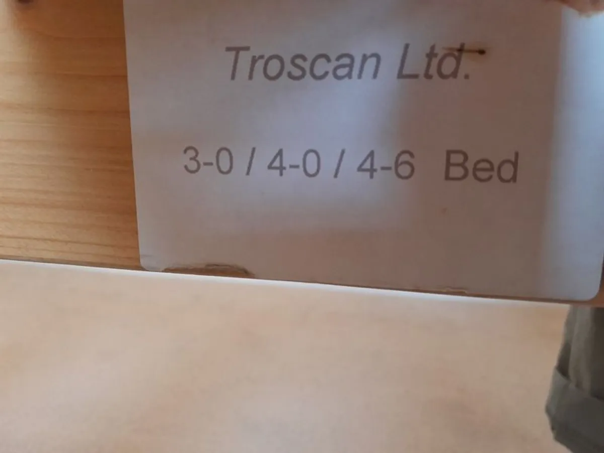 Irish-Made Solid Pine Double Bed Frame - Image 2