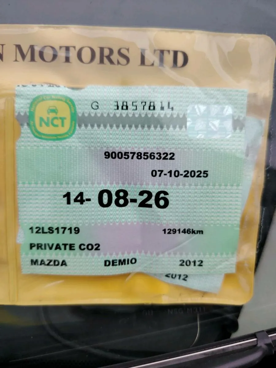 Mazda 2 Damio 2012 automatic low mileage fresh NCT - Image 2