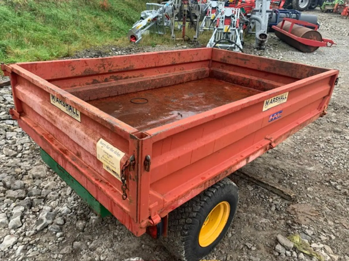 MARSHALL S2 8' x 5' DROPSIDE TRAILER - Image 3