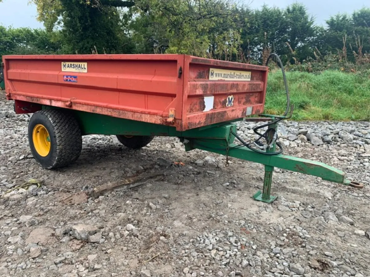 MARSHALL S2 8' x 5' DROPSIDE TRAILER - Image 1