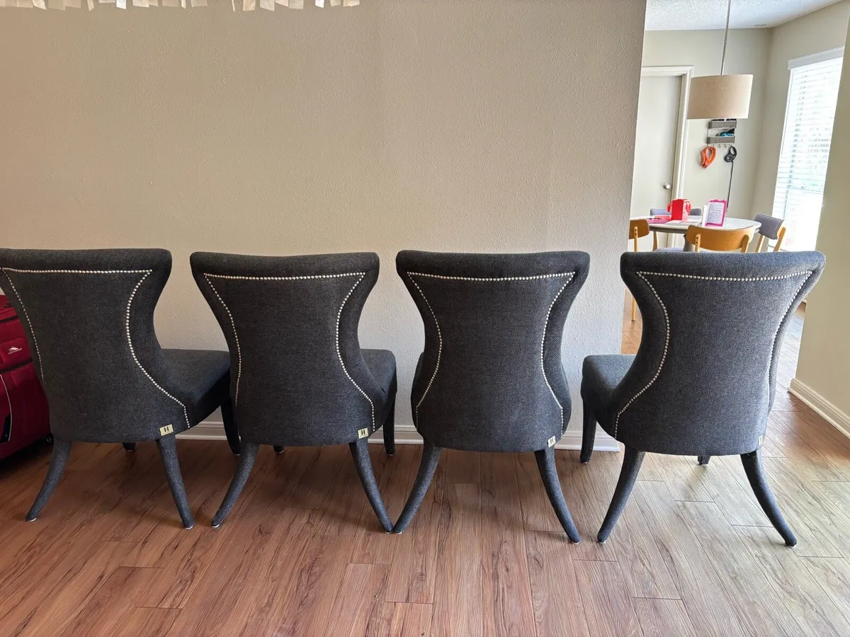 Designer dining chairs - Image 1