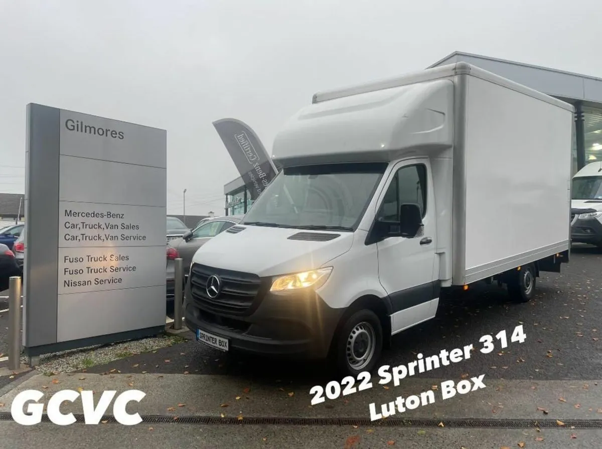 Mercedes-Benz Sprinter 314 Luton Box & Column Tail - Image 1