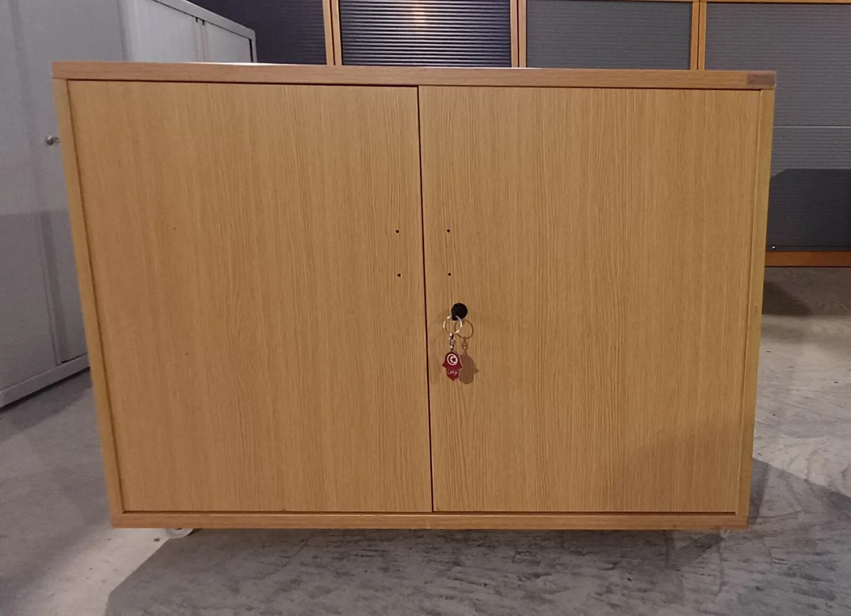 Oak Venere Wooden Cabinet - Image 1