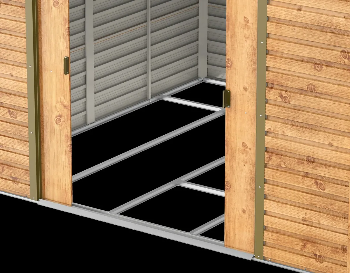 Alpine 10x10 Steel Garden Sheds - Image 3