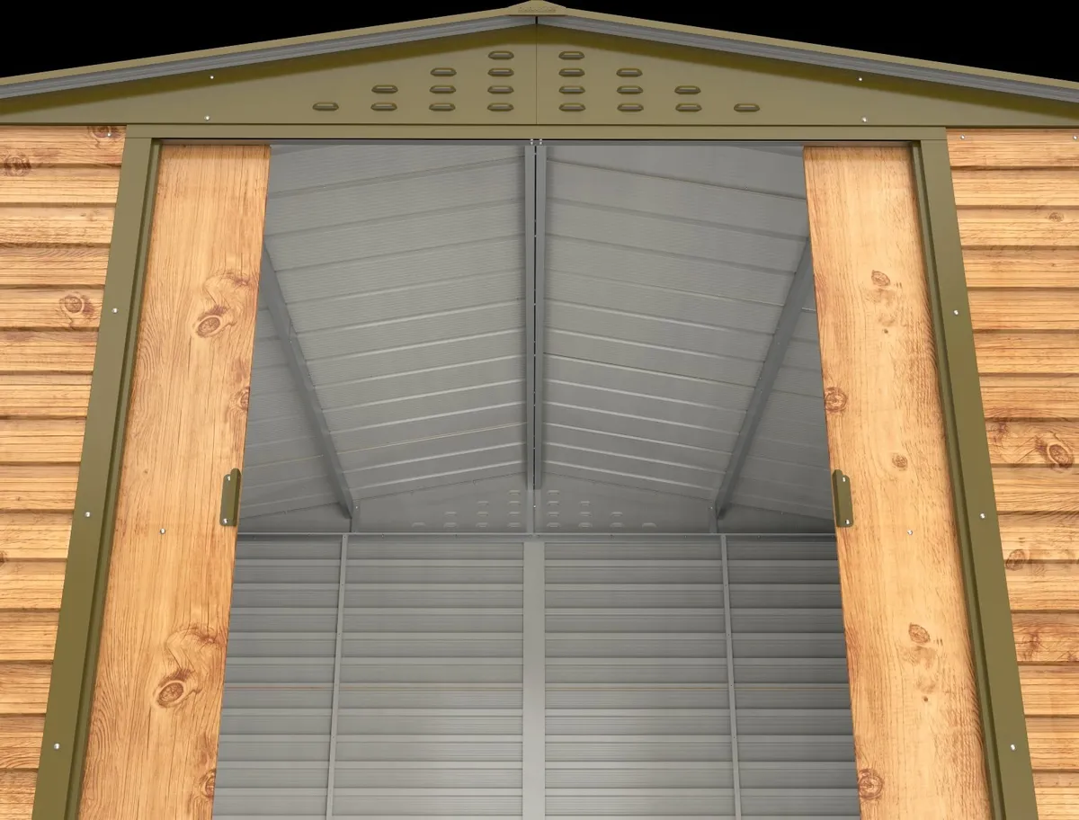 Alpine 10x10 Steel Garden Sheds - Image 4