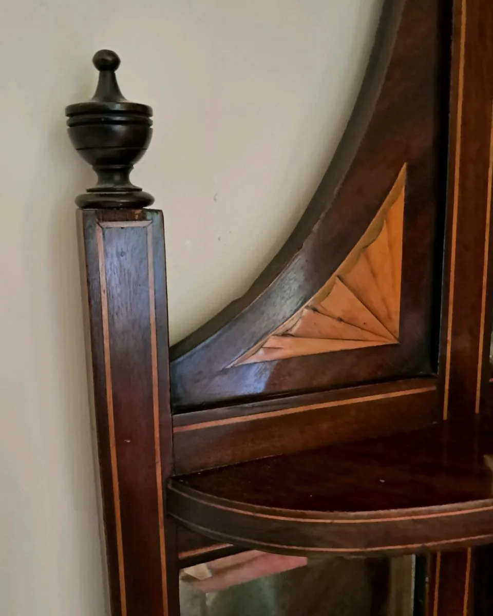 Antique Mahogany Corner/Drinks Cabinet - Image 4